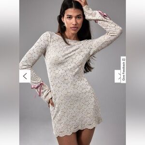 BNWT Urban Outfitters Kimchi Blue Frankie Lace Mini Dress